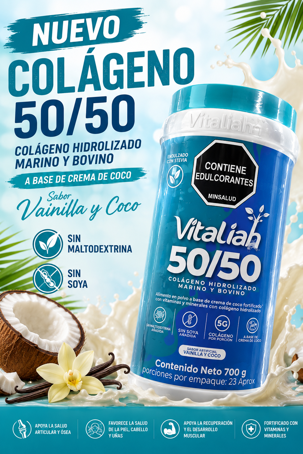 Colageno 50/50 de vitaliah