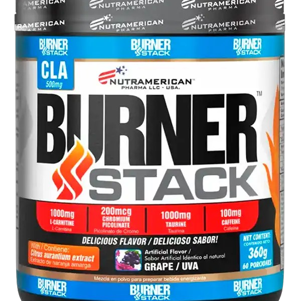 Burner stack sabor uva 60 servicios