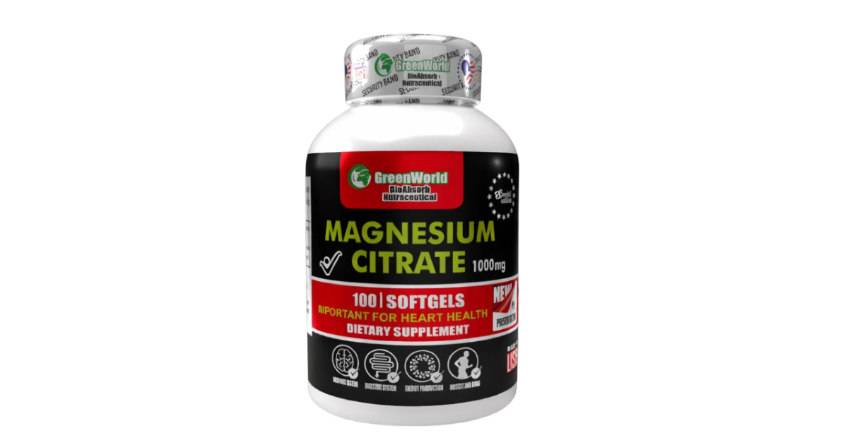 Citrato de magnesio Greenworld
