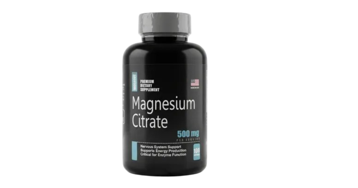 Citrato magnesio de Workout