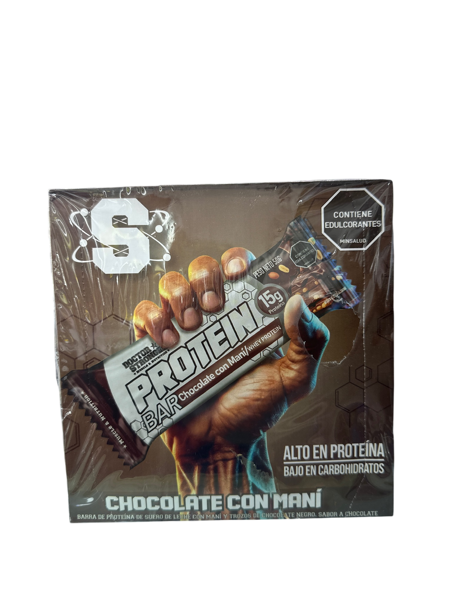 Caja de barras proteicas doctor stronger