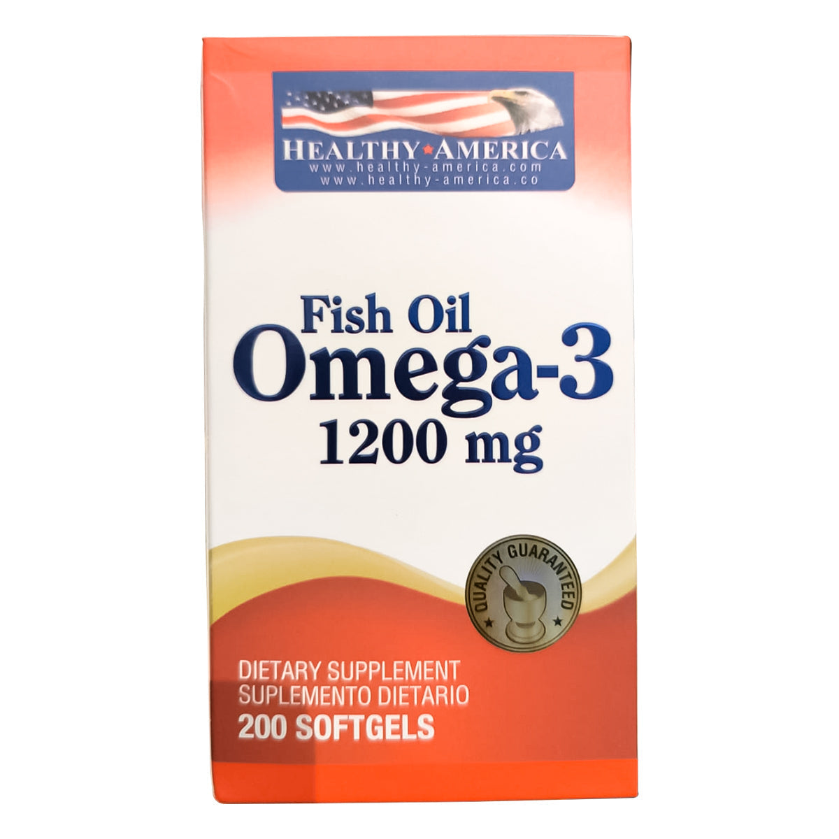 Omega 3 de 200 cápsulas de Healthy