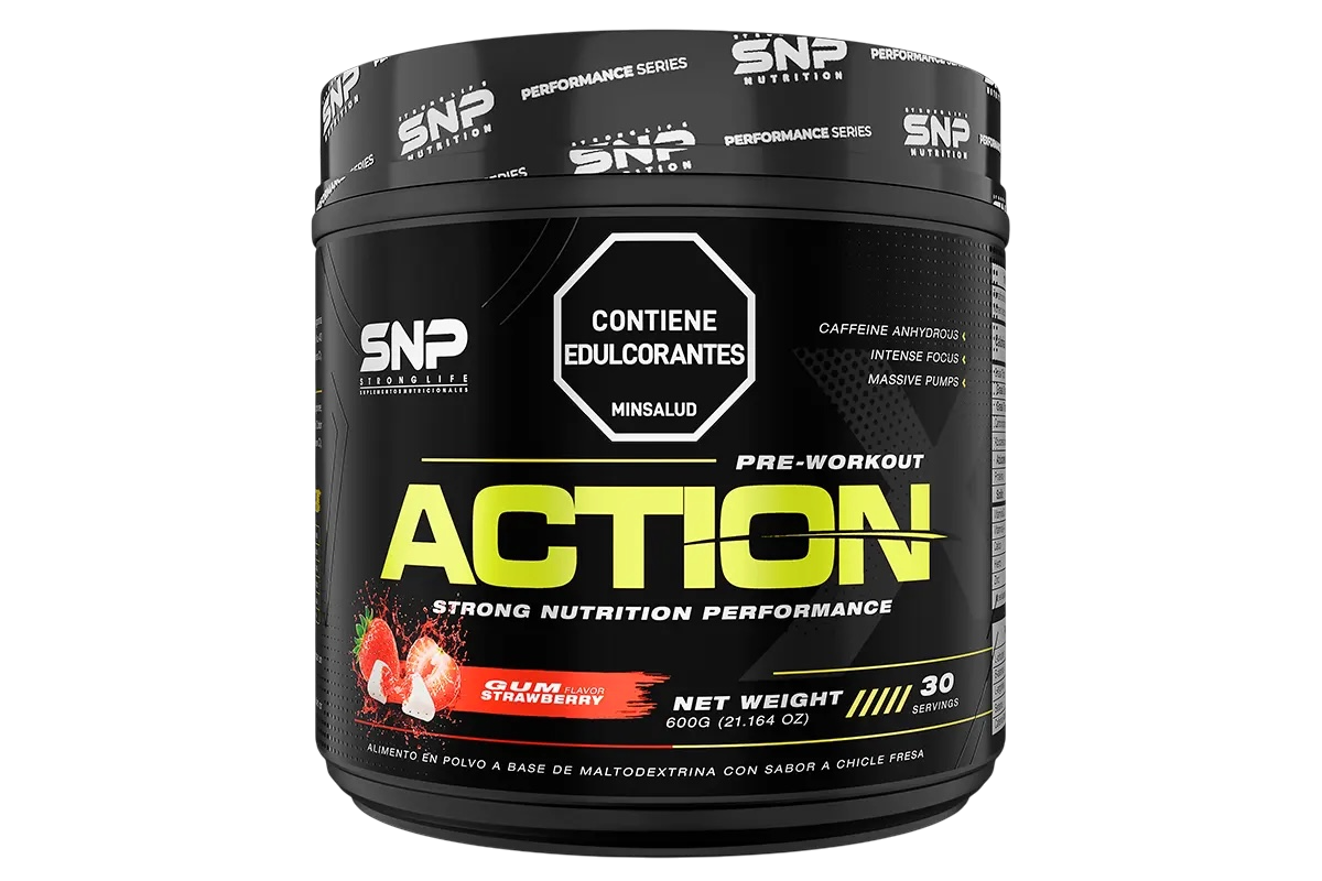 Pre entreno action SNP 30 servicios