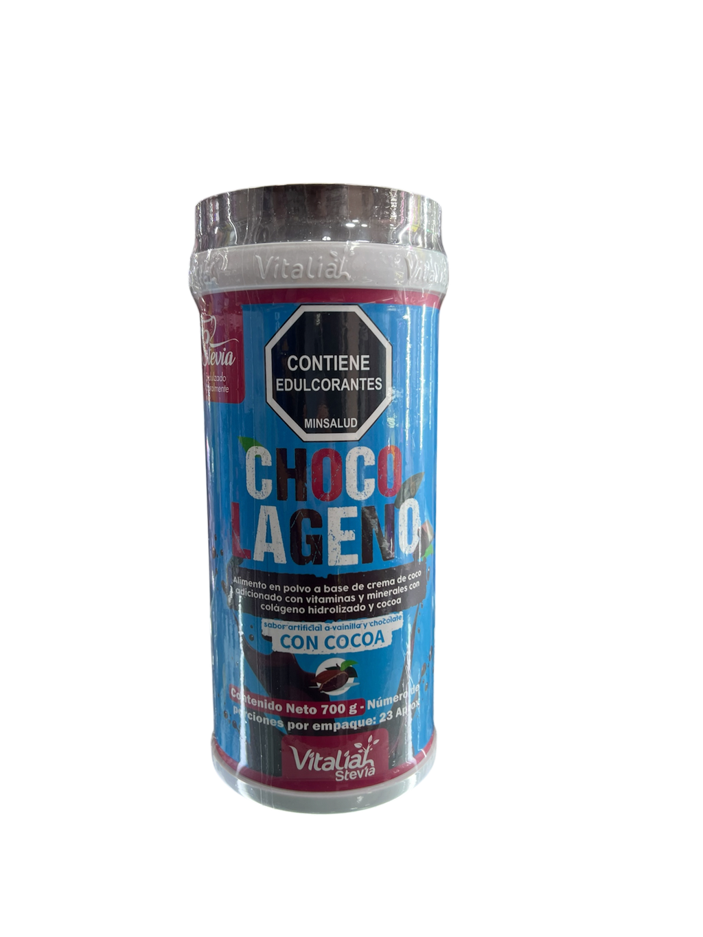 Colageno hidrolizado con cocoa sabor vainilla y chocolate de vitaliah