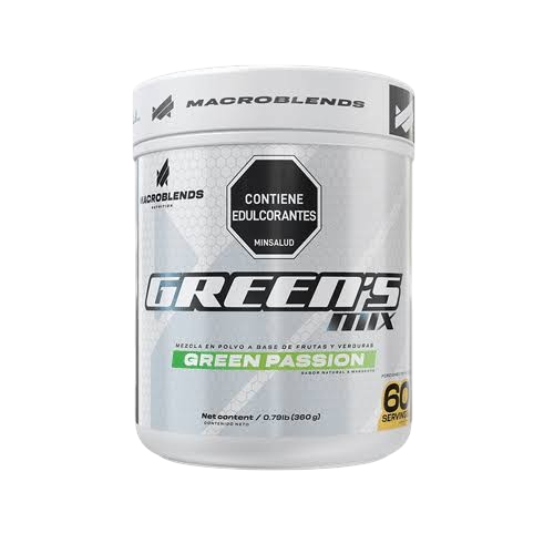 Jugo verde Greens de macroblends