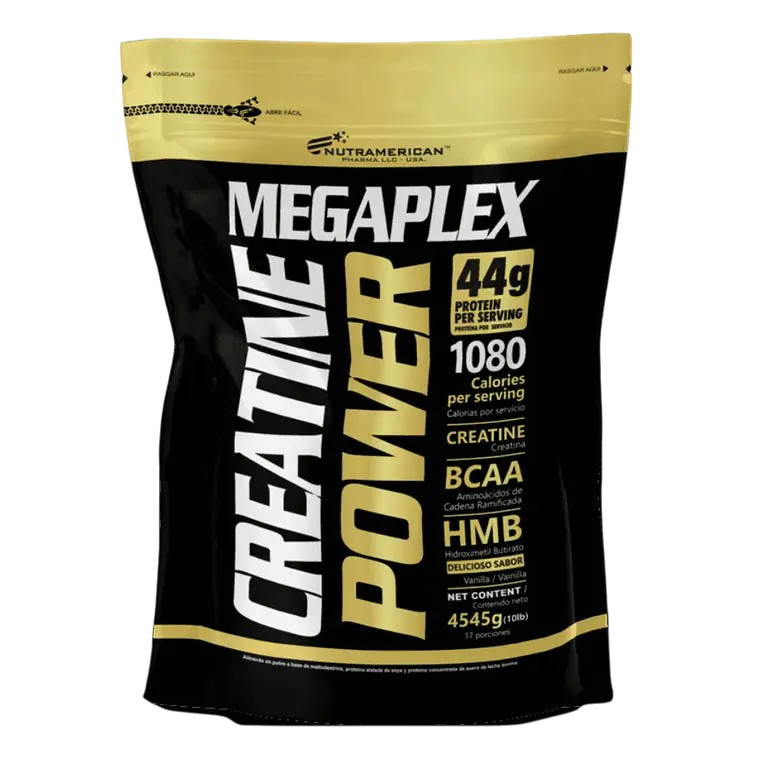 Megaplex creatine power 10 lb sabor vainilla