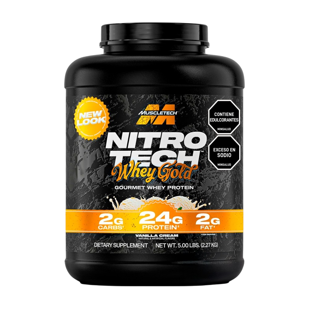 Nitro Tech whey gold 5 libras