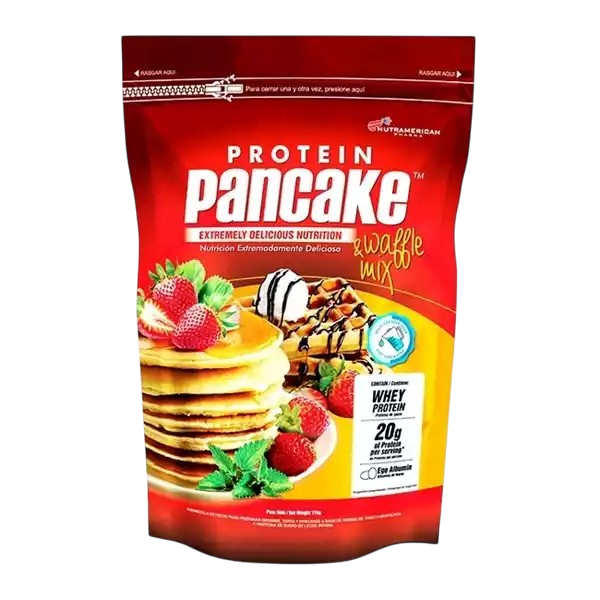 Pancake nutramerican con huevo
